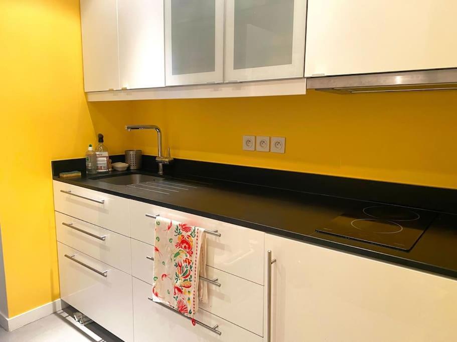 Logement Entier - Appartement Cosy De 2 Pieces Paříž Exteriér fotografie